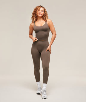 Gymshark Soft Sculpt Leggings - Walnut Brown