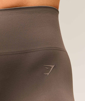 Gymshark Soft Sculpt Leggings - Walnut Brown