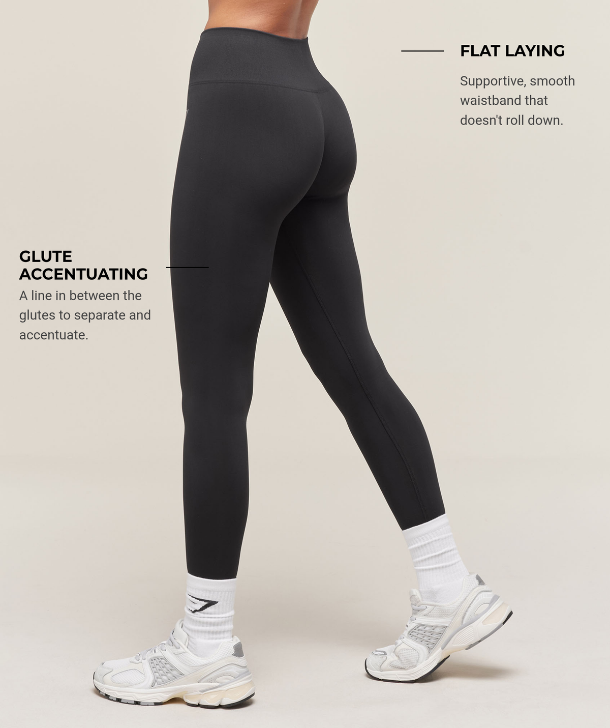 Gymshark Soft Sculpt Leggings - Black