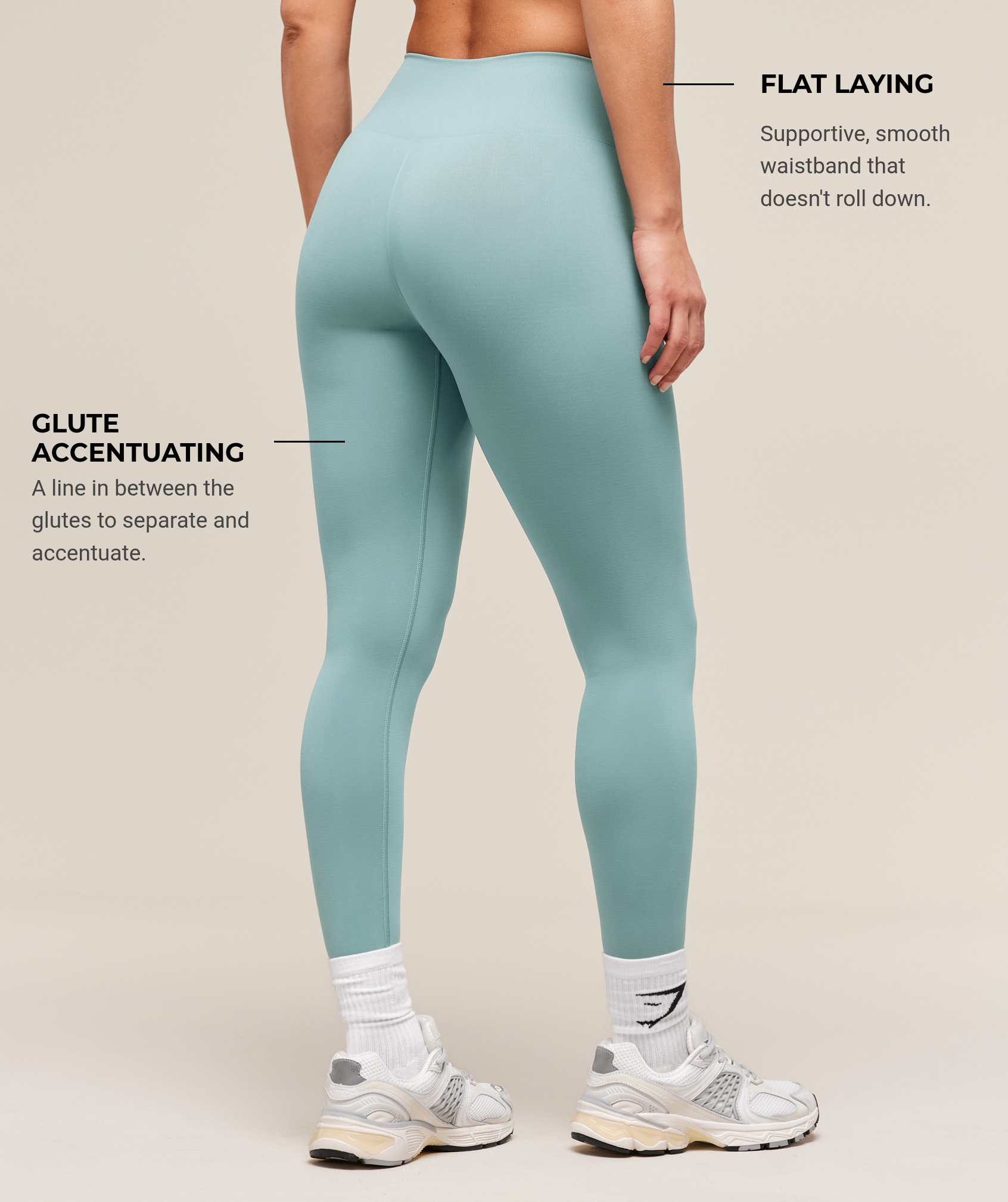 Gymshark Soft Sculpt Leggings - Rest Blue