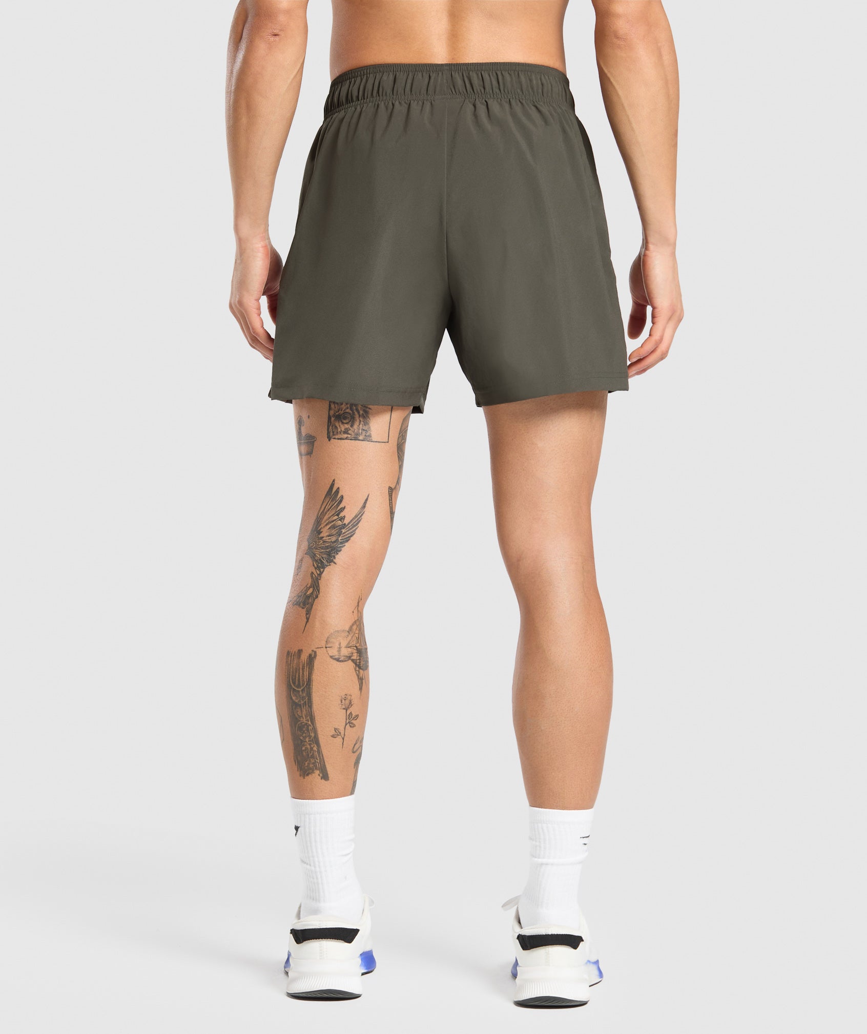 Gymshark Sport 5" Shorts - Strength Green/Utility Green