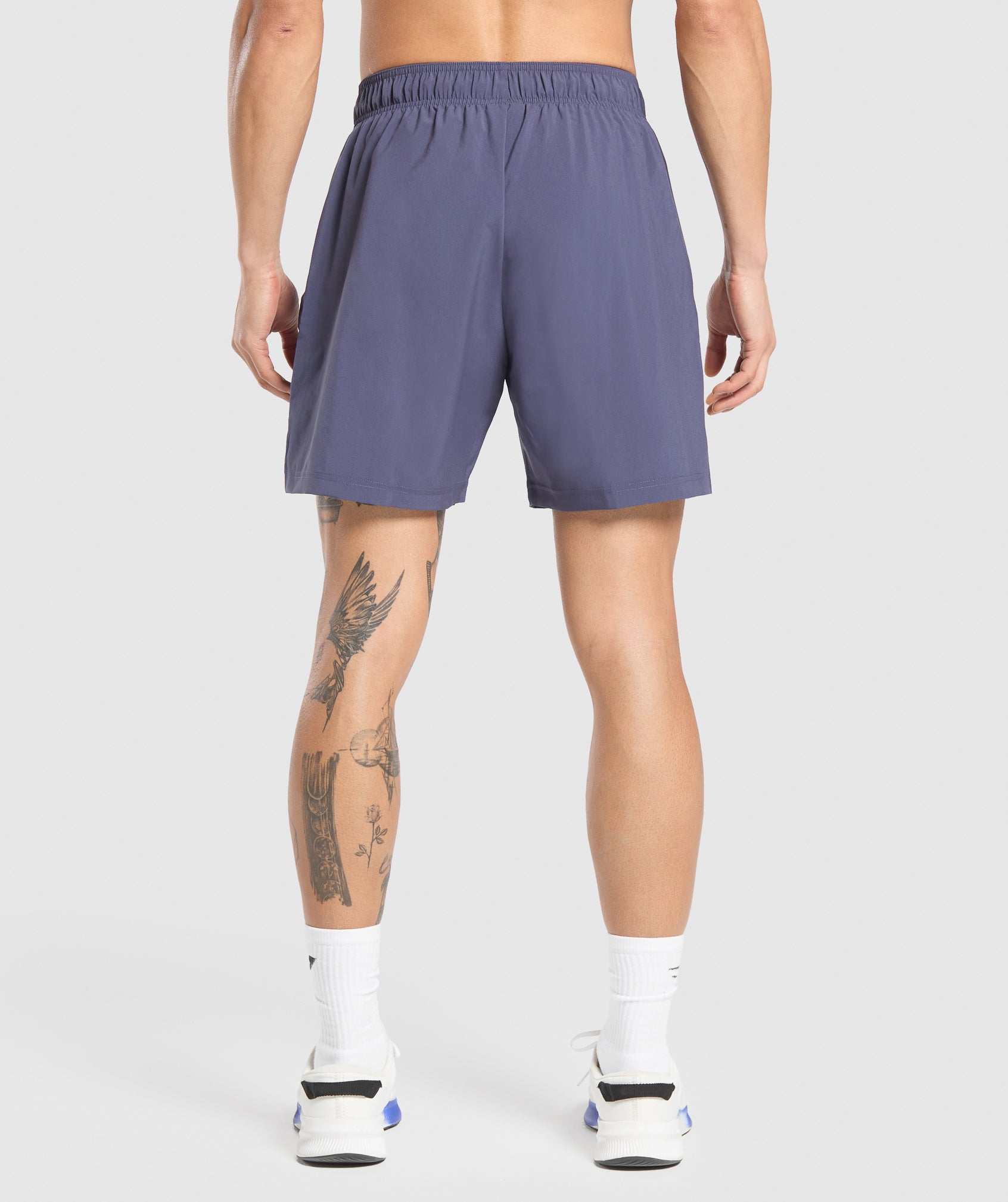 Gymshark Sport  7" Shorts - Weighted Purple/Black