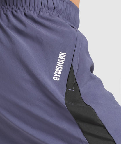 Gymshark Sport  7" Shorts - Weighted Purple/Black
