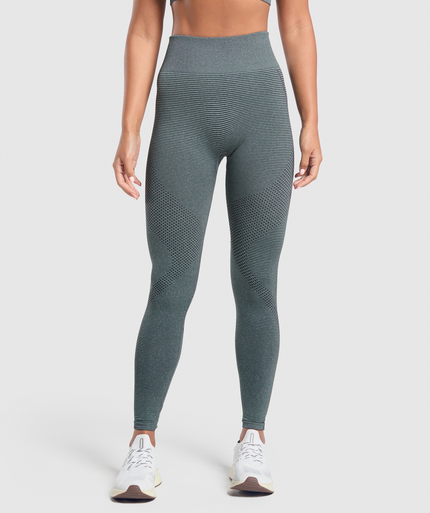 Gymshark Sport Seamless Leggings - Victory Green/Discipline Green