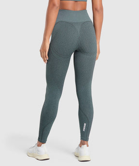 Gymshark Sport Seamless Leggings - Victory Green/Discipline Green