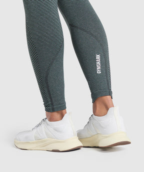 Gymshark Sport Seamless Leggings - Victory Green/Discipline Green