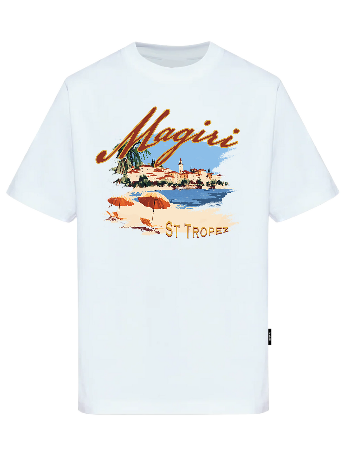 Magiri St. Tropez Printed T-Shirt in White
