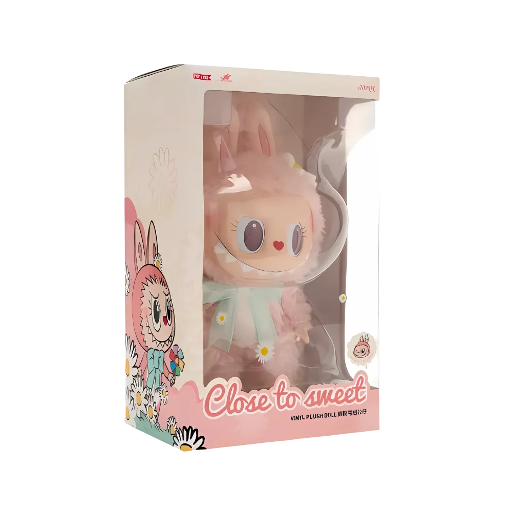 Pop Mart Labubu Mokoko Close to Sweet Vinyl Plush Doll