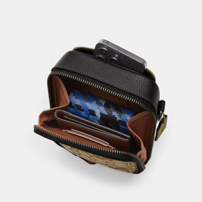 Stanton Crossbody Bag In Signature Jacquard