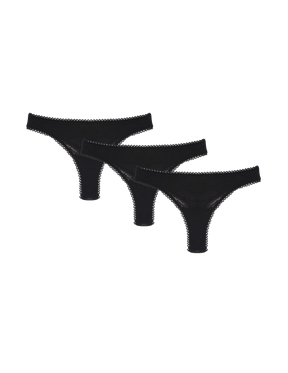 Stella Thong Black