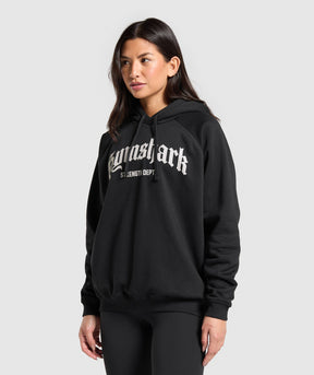 Gymshark Strength Department Graphic Hoodie - Black