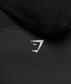 Gymshark Strength Department Graphic Hoodie - Black