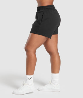 Gymshark Strength Department Graphic Shorts - Black