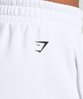 Gymshark Strength Department Graphic Shorts - White
