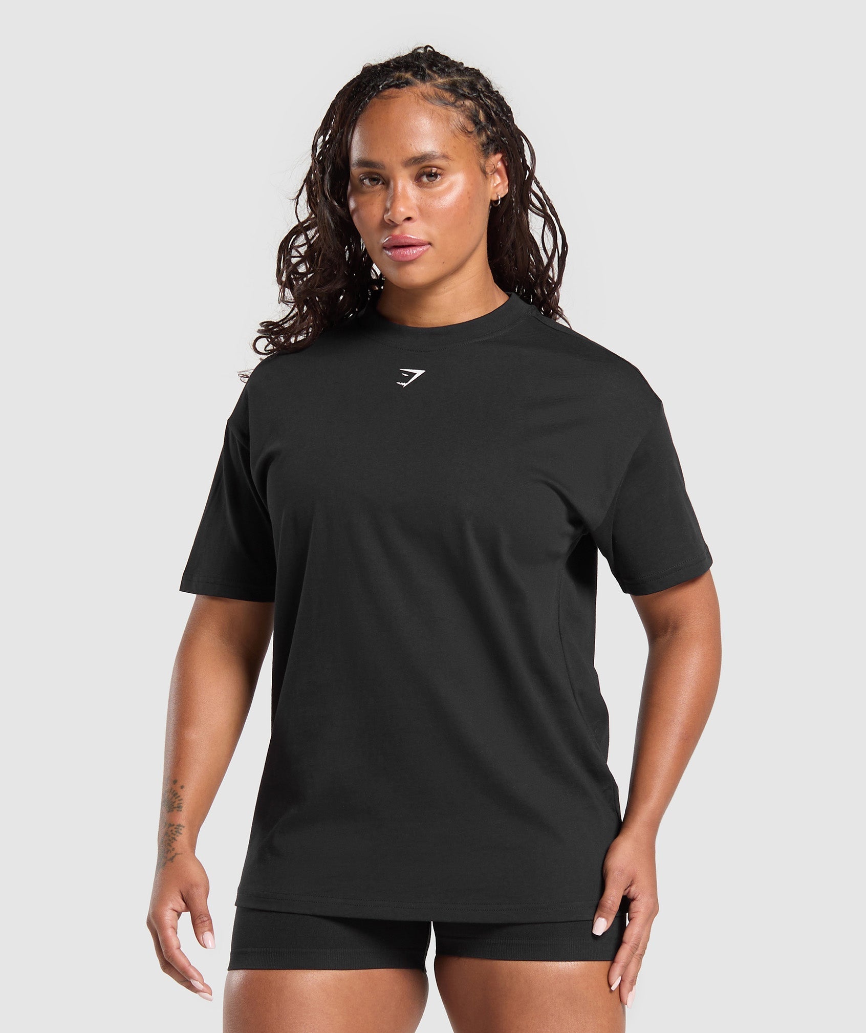 Gymshark Strength Department Graphic T-Shirt - Black