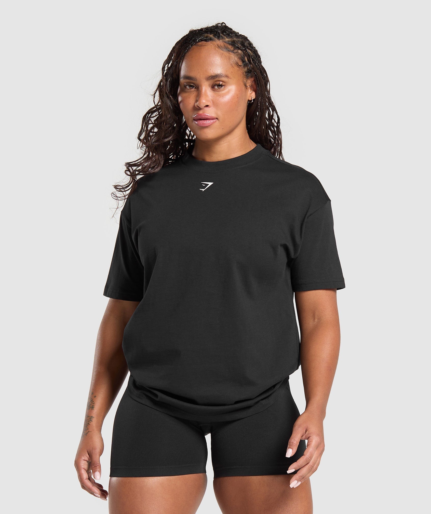 Gymshark Strength Department Graphic T-Shirt - Black