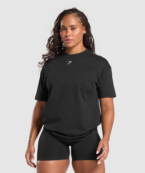 Gymshark Strength Department Graphic T-Shirt - Black
