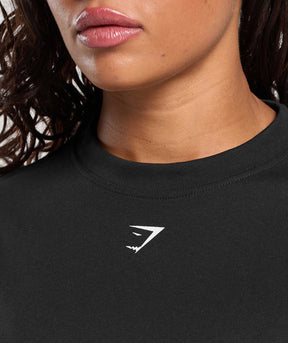 Gymshark Strength Department Graphic T-Shirt - Black