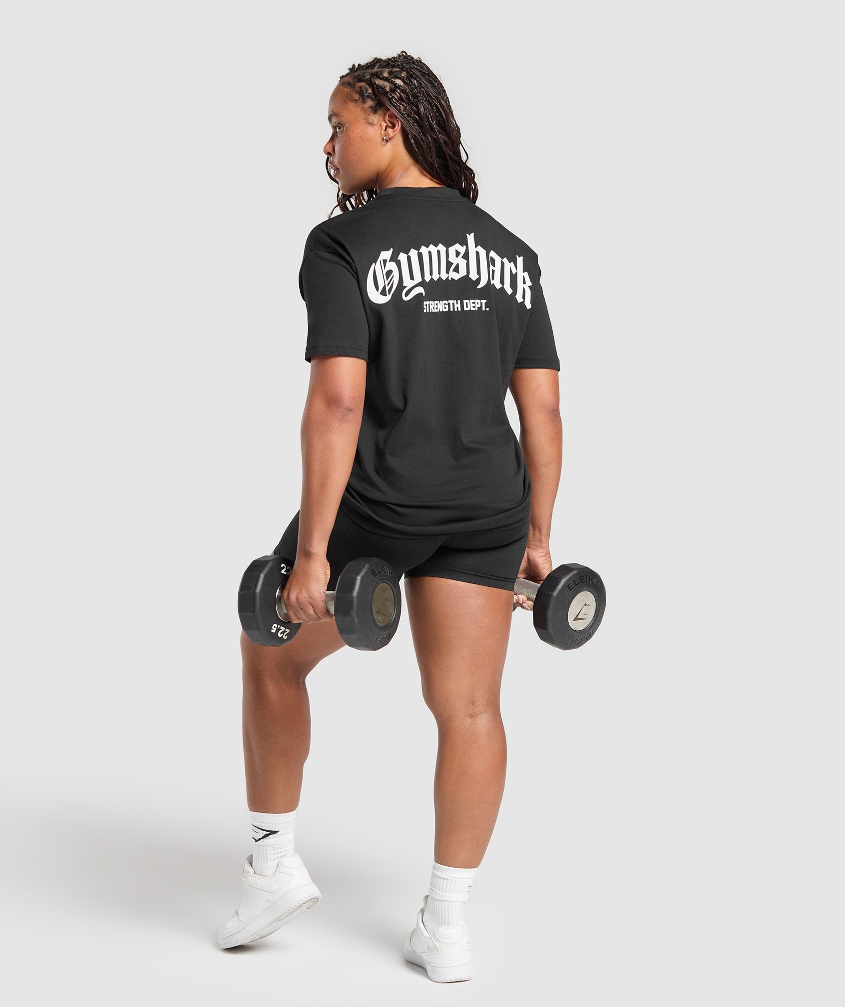 Gymshark Strength Department Graphic T-Shirt - Black