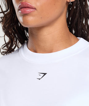 Gymshark Strength Department Graphic T-Shirt - White