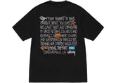 Stussy Heal The Bay Pigment Dyed Summit To Sea Tee Black
