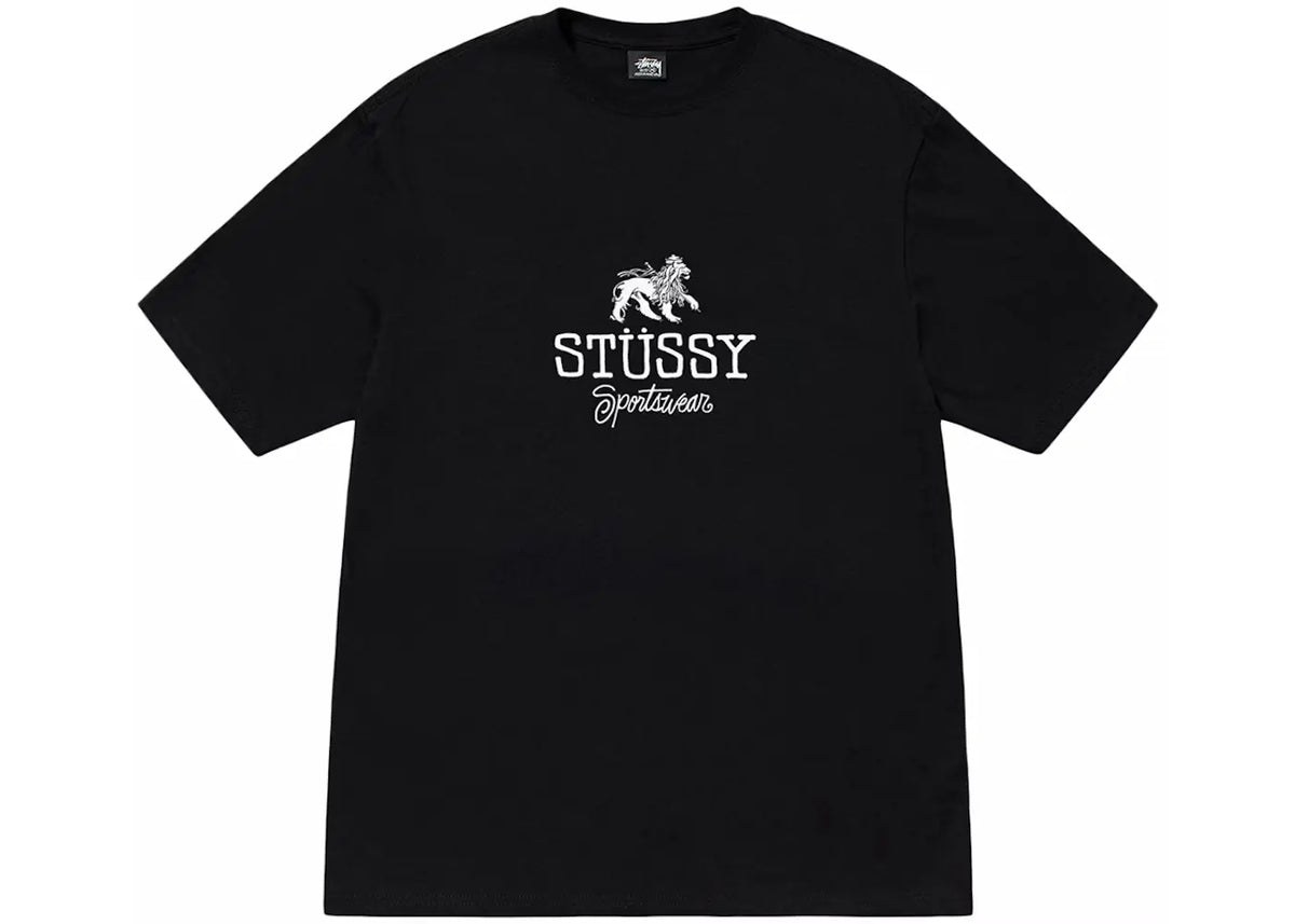 STUSSY SPORTSWEAR TEE BLACK