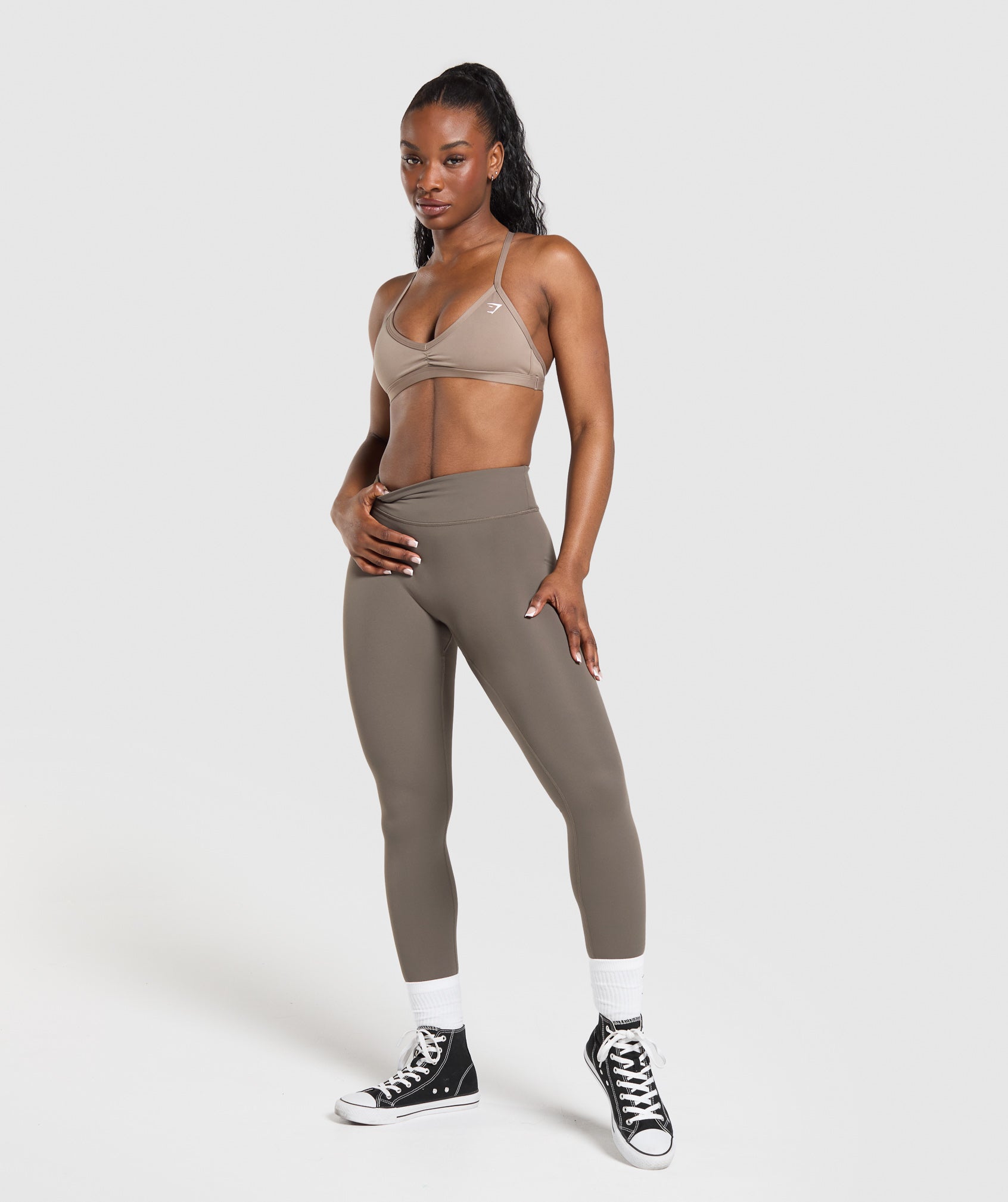 Gymshark Superset 2.0 Leggings - Camo Brown