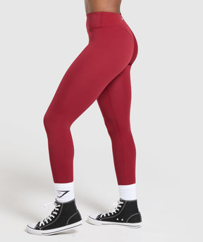 Gymshark Superset 2.0 Leggings - Sets Red