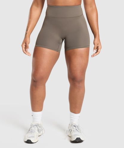 Gymshark Superset Pocket Shorts - Camo Brown