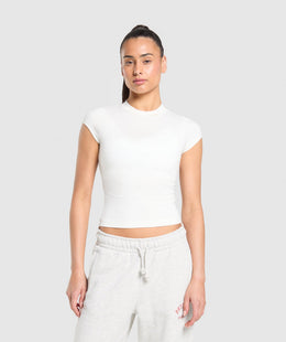 Gymshark Supersoft T-Shirt - Soft White