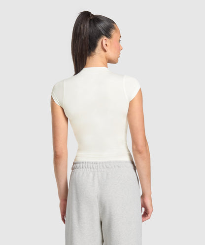 Gymshark Supersoft T-Shirt - Soft White