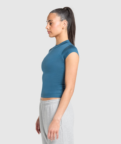 Gymshark Supersoft T-Shirt - Success Blue