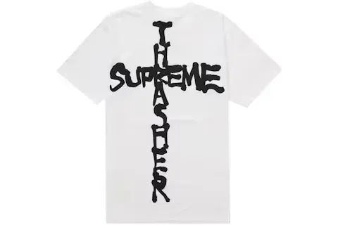 Supreme Thrasher Cross Tee White