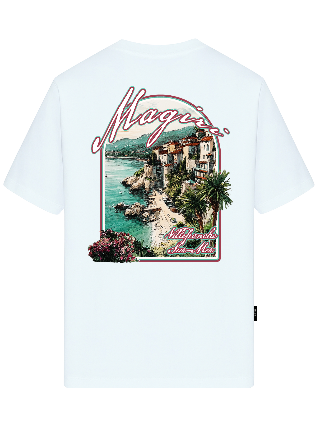 Magiri Sur Mur Printed T-Shirt in White