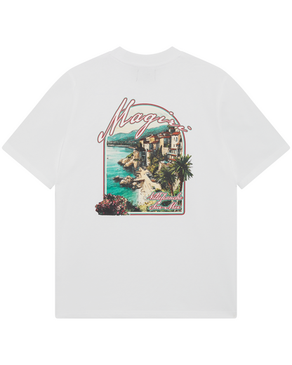Magiri Sur Mur Printed T-Shirt in White