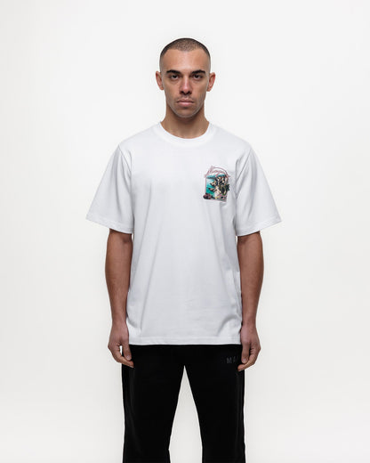 Magiri Sur Mur Printed T-Shirt in White