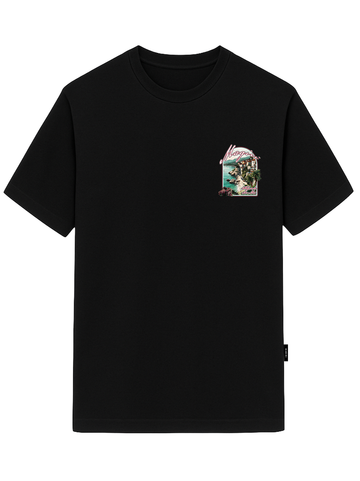Magiri Sur Mur Printed T-Shirt in Black