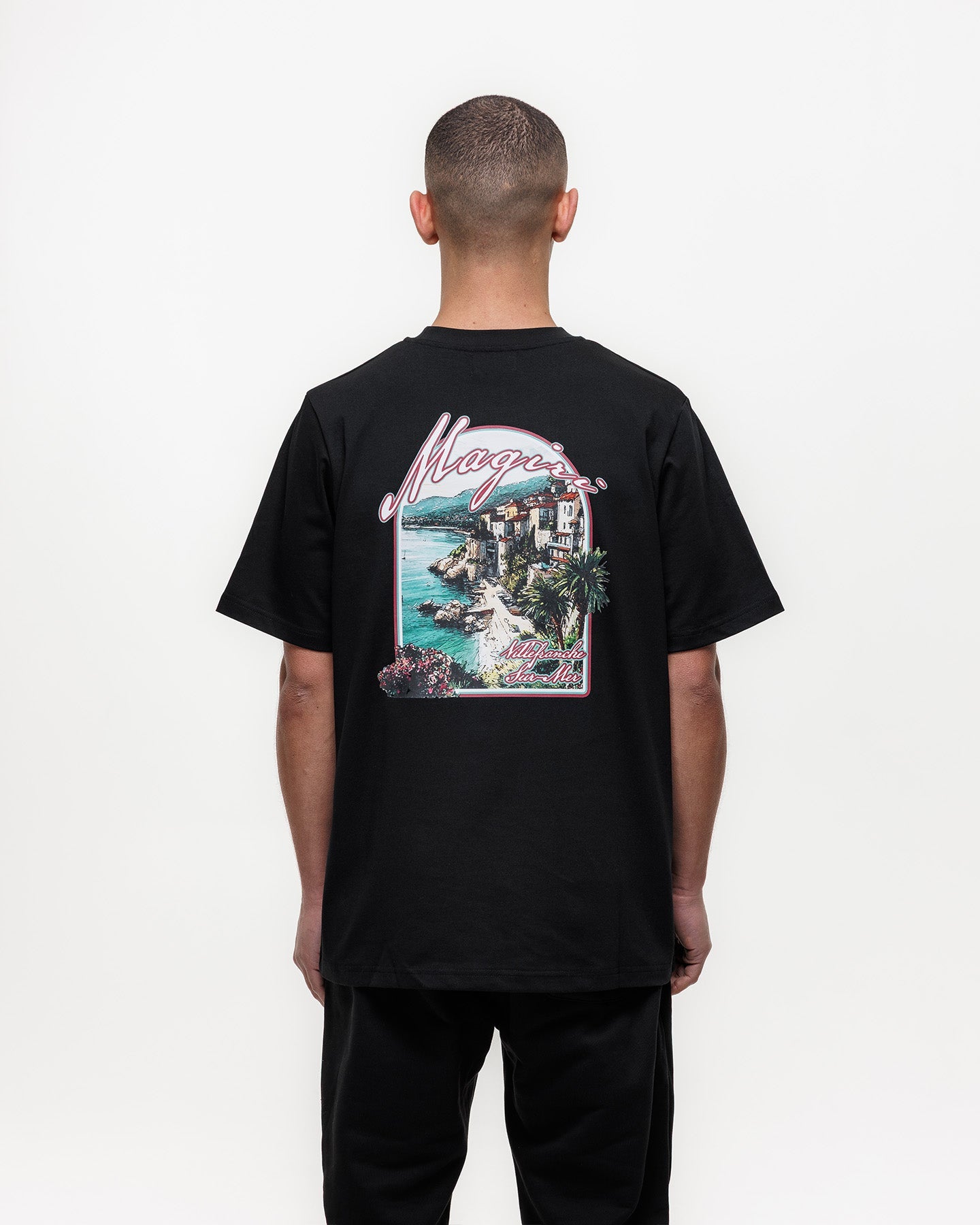 Magiri Sur Mur Printed T-Shirt in Black