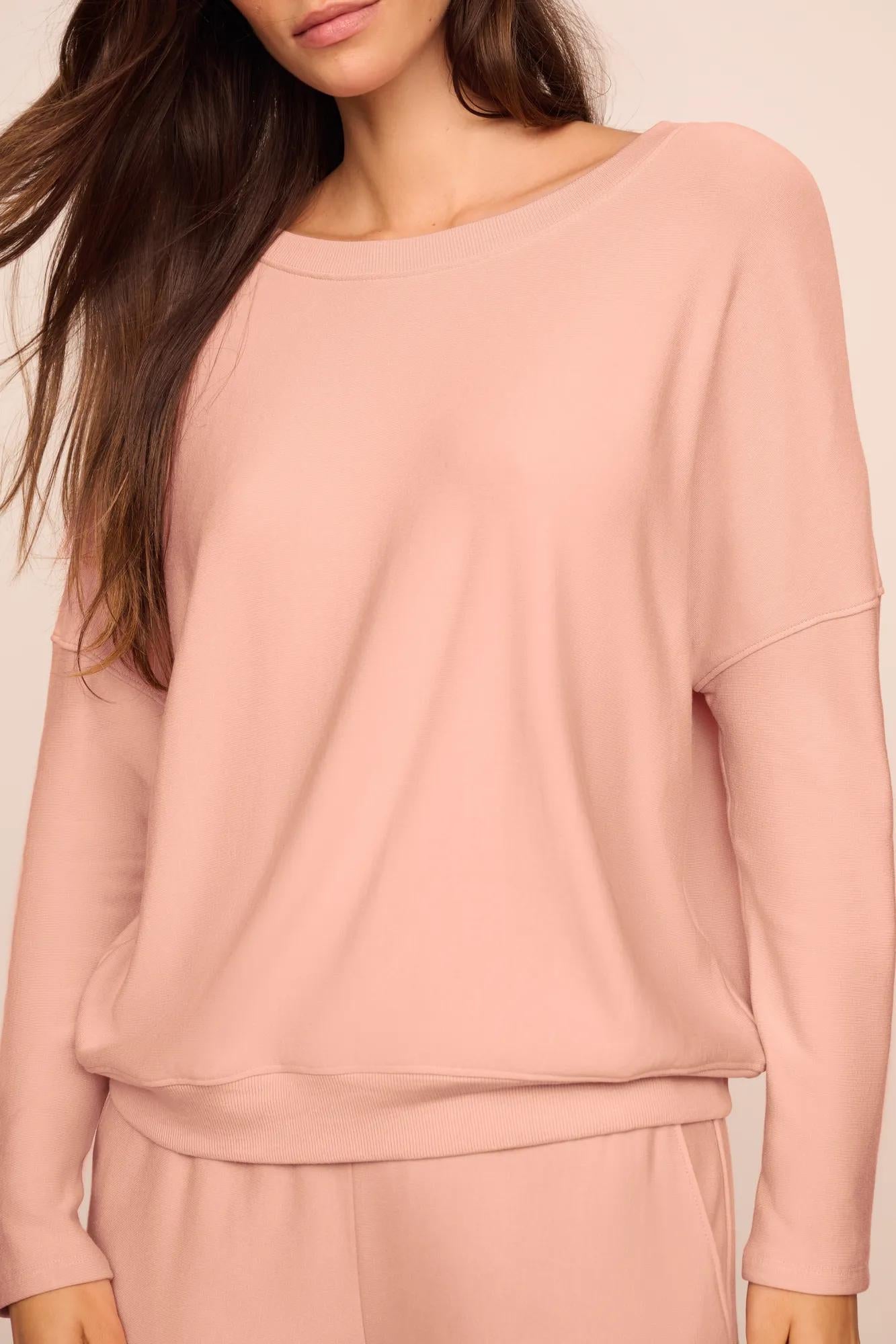 Softest Sweats Boat Neck Pullover