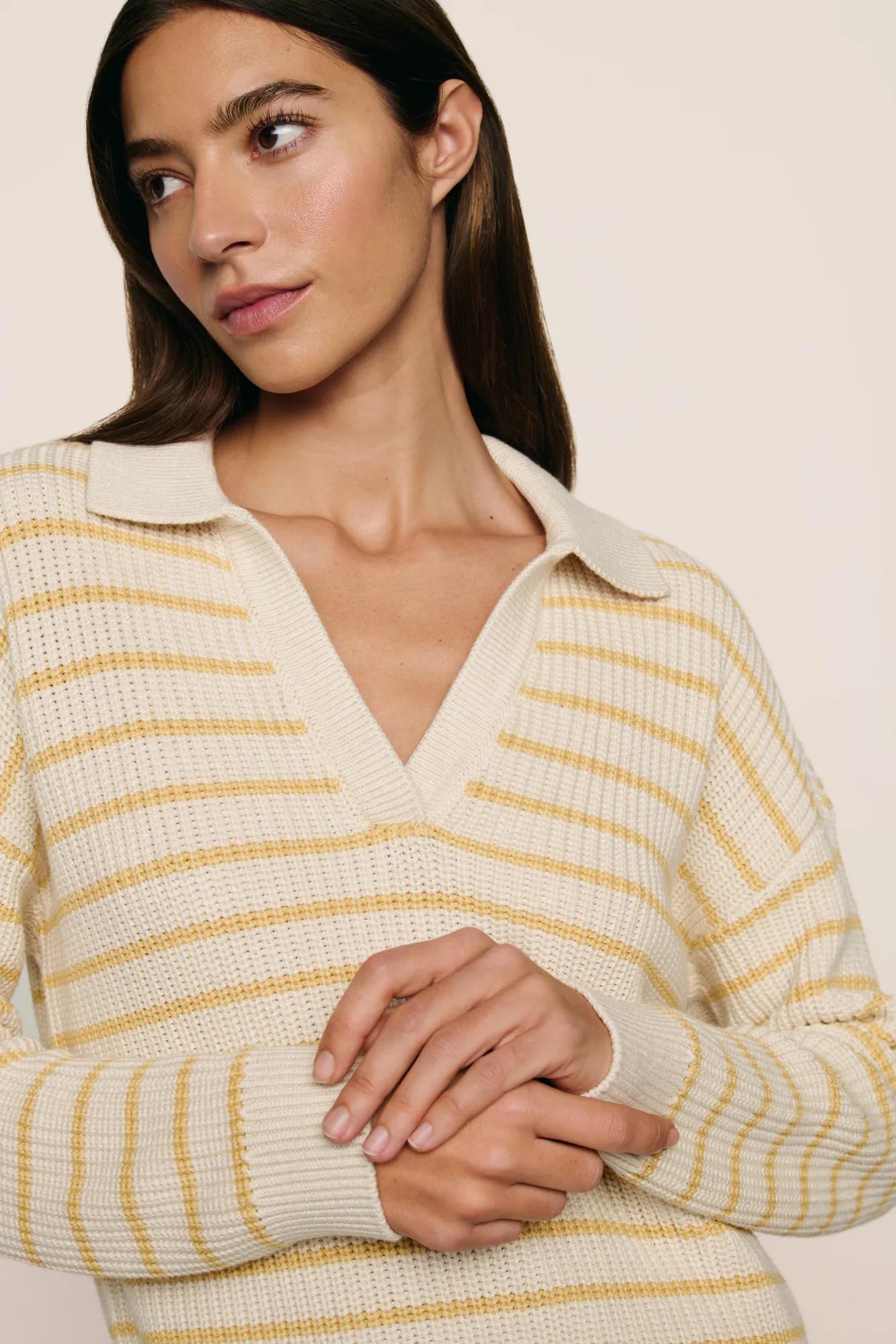 Coastal Cotton Sweater Polo