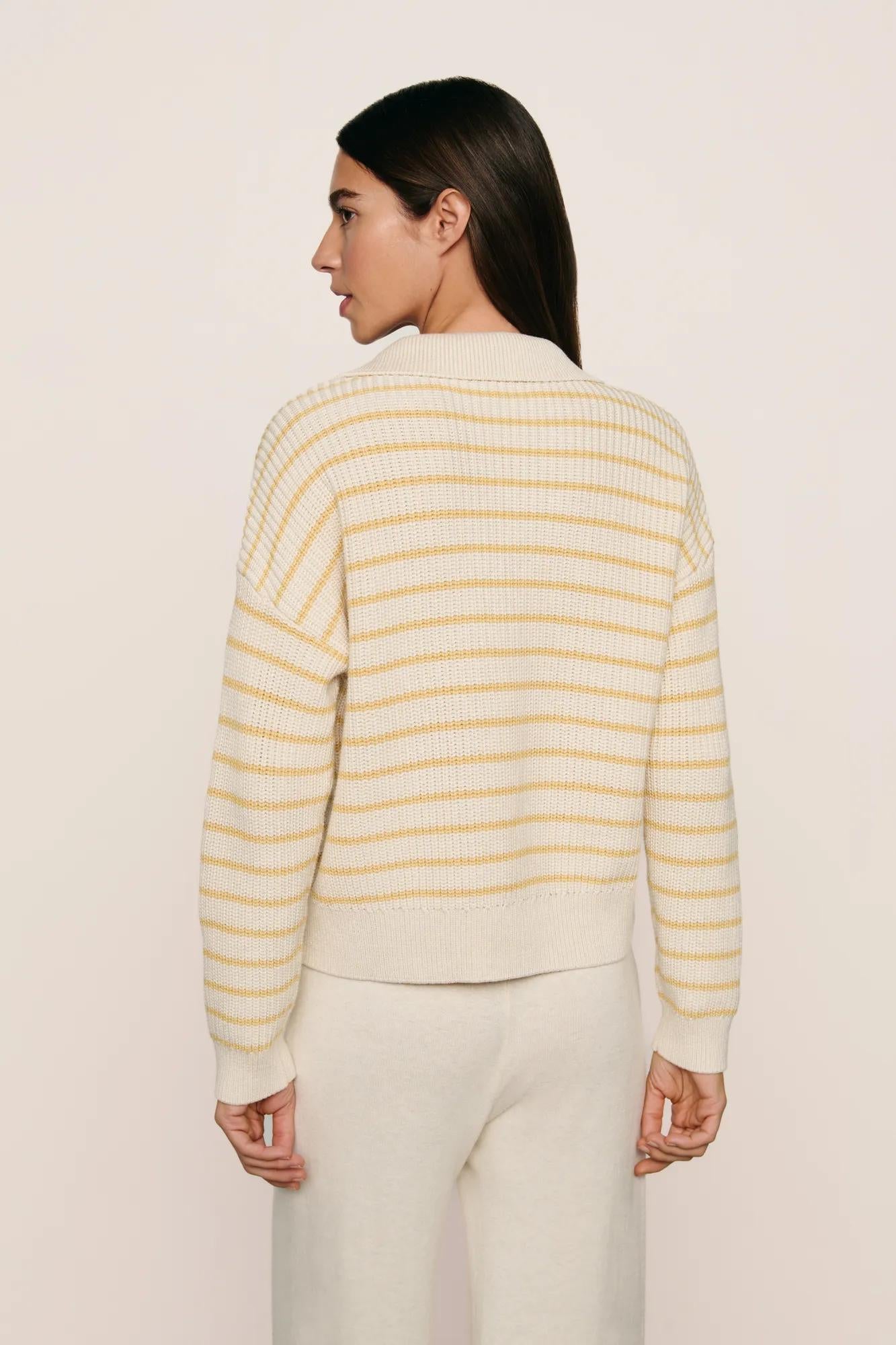 Coastal Cotton Sweater Polo