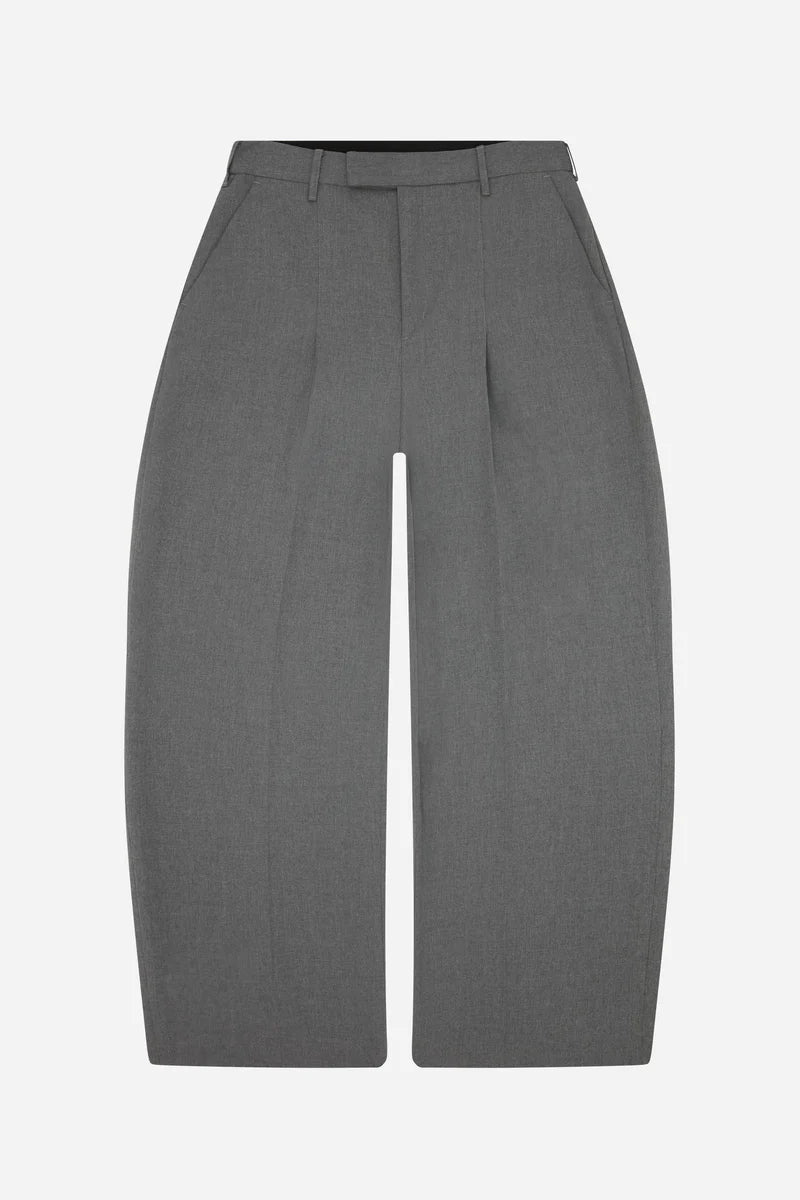 Tailored wide leg trouser