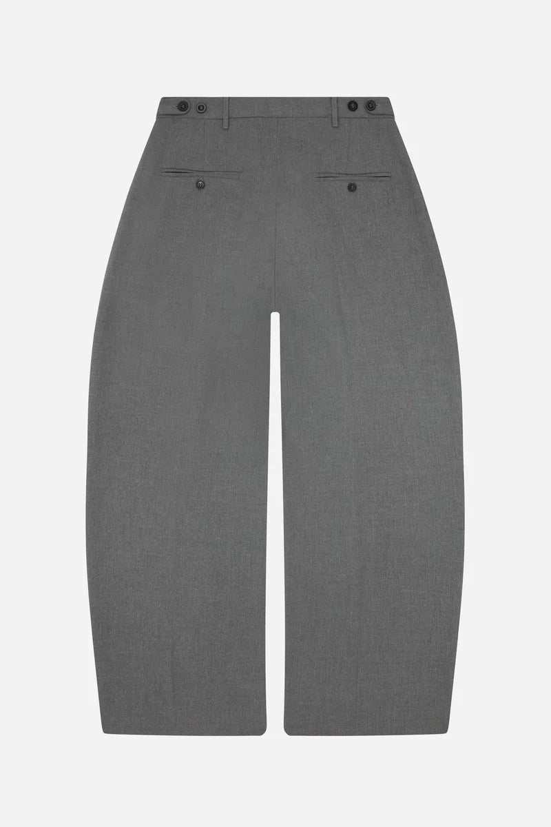 Tailored wide leg trouser