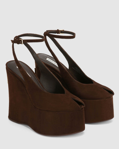 Tansy Brown Suede