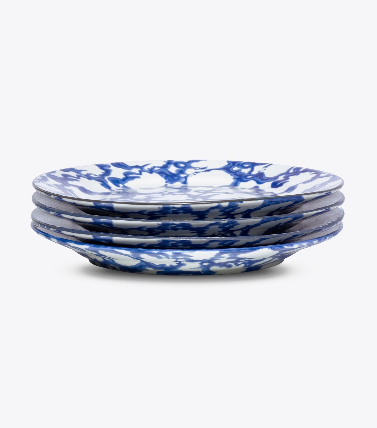 Spongeware Salad Plate, Set of 4