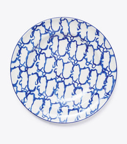 Spongeware Rim Soup Bowl, Set of 2