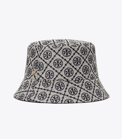 T Monogram Short-Brim Bucket Hat