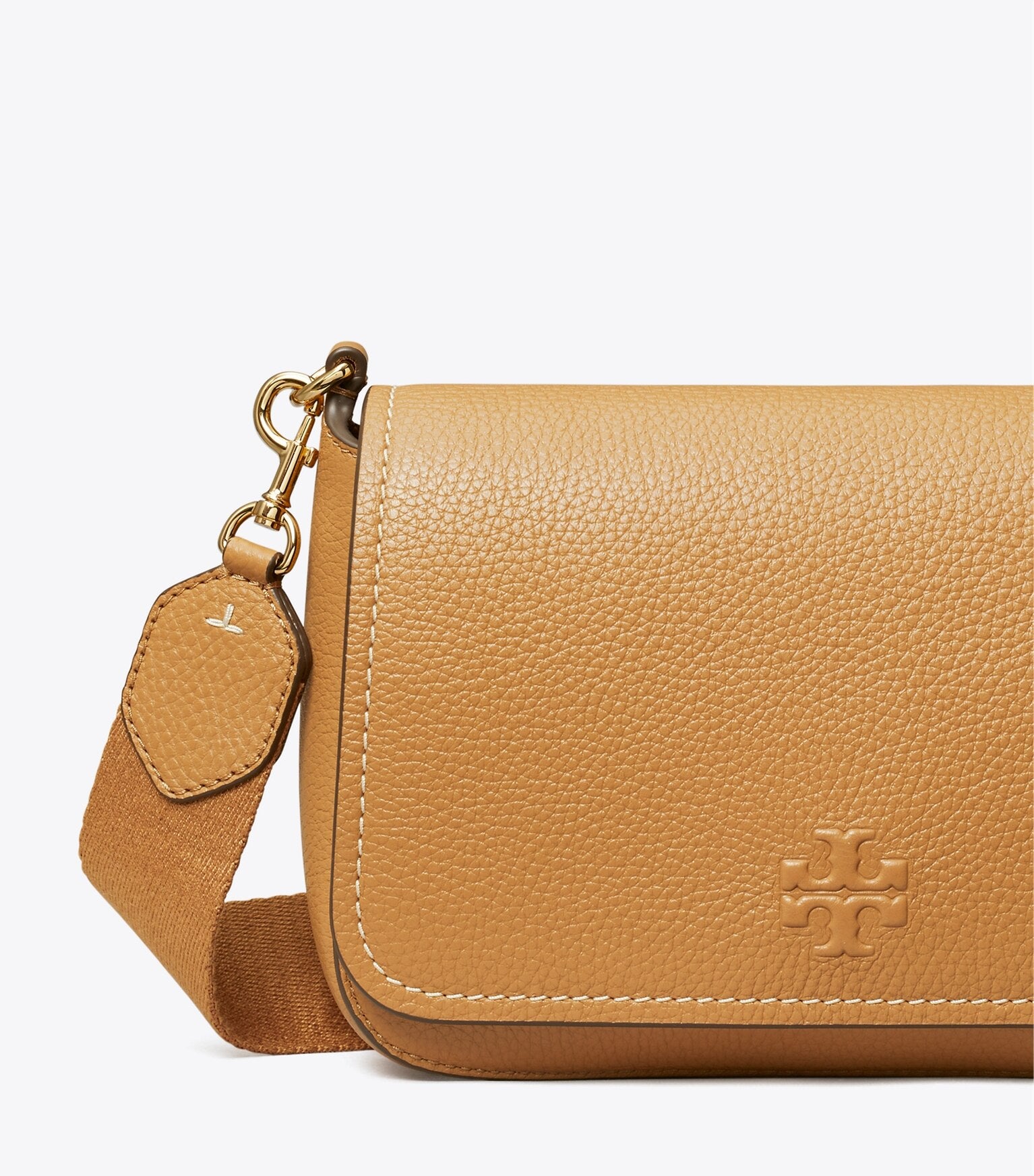 Leather Flap Crossbody
