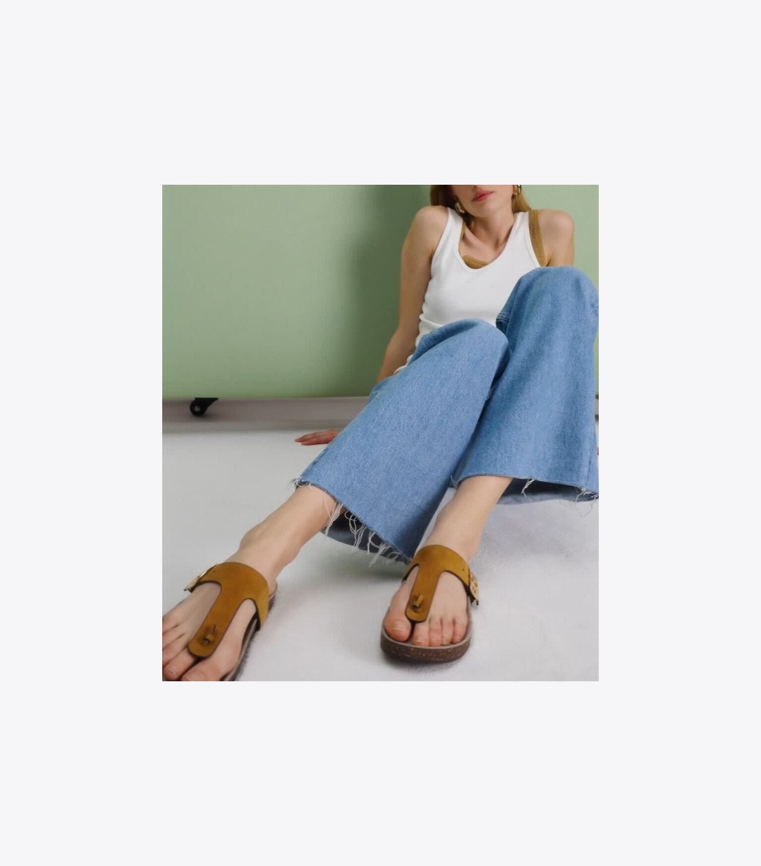 Mellow T-Strap Sandal — Part 1