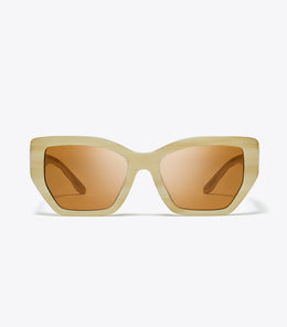 Kira Oversized Geometric Sunglasses